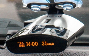 Тест радар-детектора с GPS INTEGO EAGLE